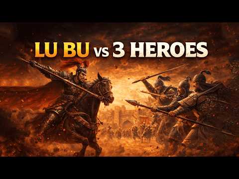 He Fought 3 Warriors Alone (Lu Bu)