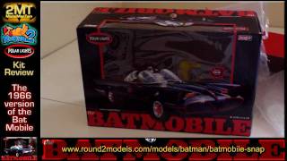 Out of the Box Review: The Snap Kit Batmobile from Polar Lights