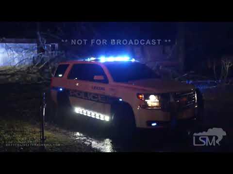 02-17-2022 Leeds, AL - Storm Damage - Mobile Home Destroyed - Powerlines Down