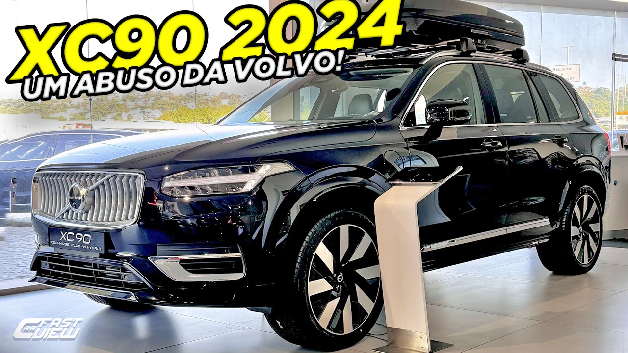 NOVO VOLVO XC90 ULTIMATE 2024 MELHOR HÍBRIDO NA CATEGORIA SUPERANDO AUDI, BMW E MERCEDES?
