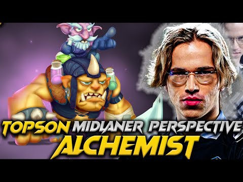 New Patch 7.36C - Topson Alchemist The Midlane Dota 2 Pro Gameplay #alchemist #topson