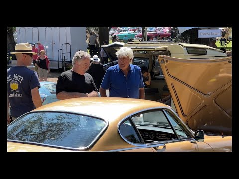 The only Volvo at the LA Concours San Marino Motors Classic Car Show 2022 - 1970 1800E ft Jay Leno