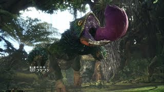 【モンスターハンターワールド】次々と現れる新モンスターたち