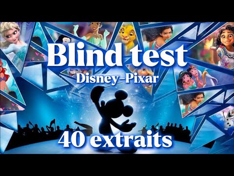 Blind test Disney et Pixar de 40 extraits