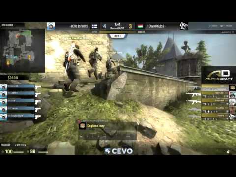 RCTIC eSports vs Team Orgless Game 2 (CEVO-M CS:GO Season 8) - Helium
