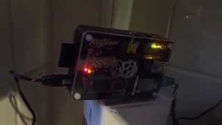 Raspberry Pi + PiGlow as a system monitor