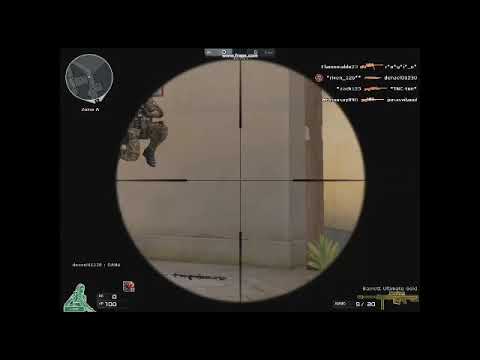 CrossFire Philippines - BARRET M82A1 ULTIMATE GOLD GAMEPLAY