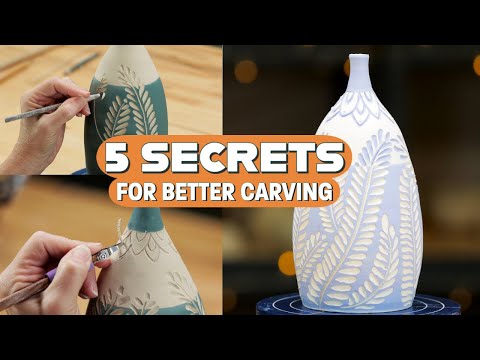 5 Secrets to Better Carving and Design - Rethink How You Design Your Pots!