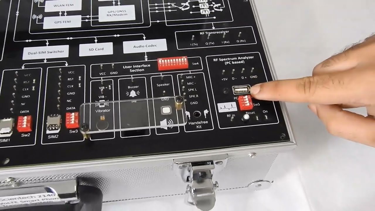 5G VoLTE Smart Phone Training System (Scientech 2140)