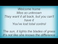 Ryan Adams - She's Lost Total Control Lyrics