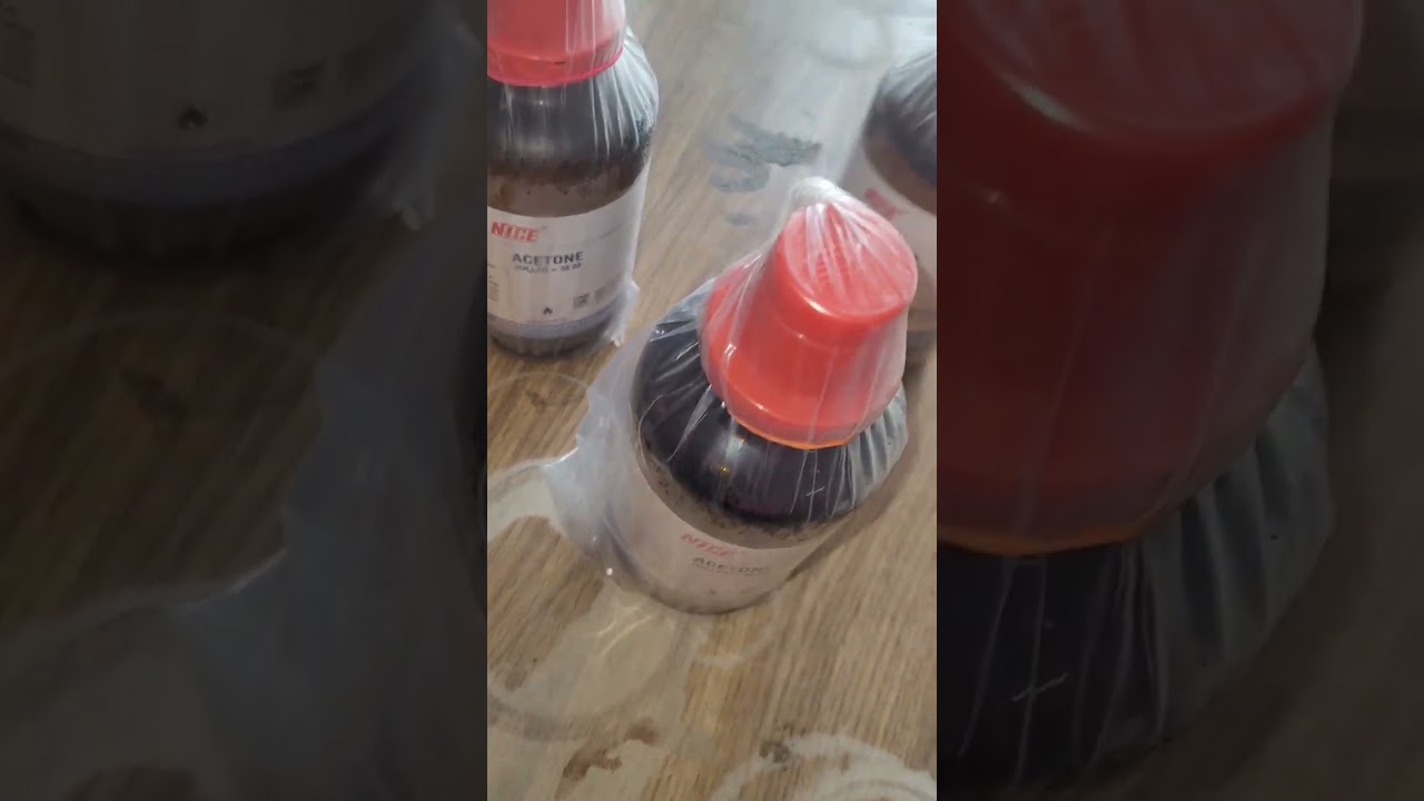 bought acetone for practical in lab