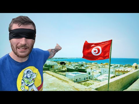 I Closed My Eyes and Pointed... I Landed in TUNISIA! 🇹🇳 (American Reacts)