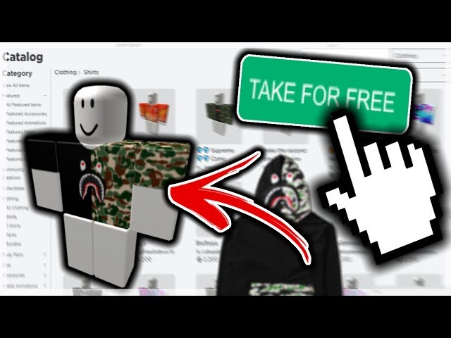 Free Robux Free Clothes On Roblox 2020