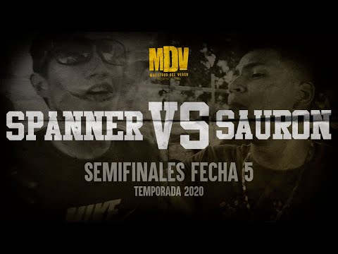 SAURON VS SPANNER - Semifinales Fecha 5 (Temporada 2020) - Maestros Del Verso
