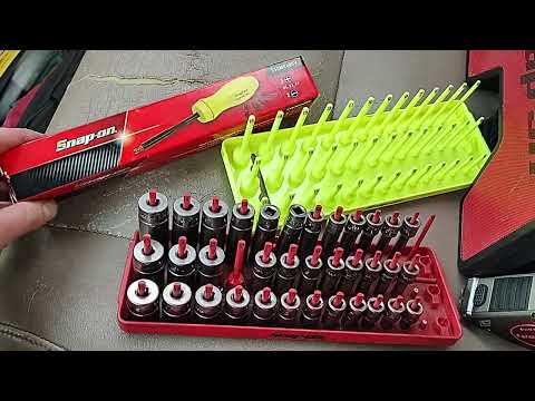 Snapon new hi-vis screwdriver and socket tray!