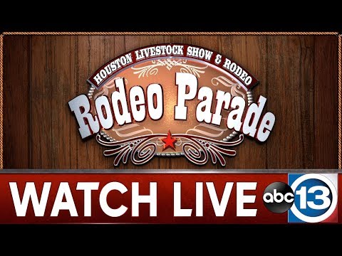 LIVE: ヒューストンの家畜ショーとロデオパレードはこちら (LIVE: Houston's Livestock Show and Rodeo Parade is here)