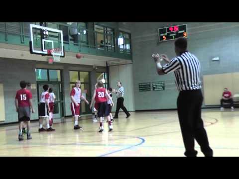 Cavs vs Raptors 1st period Jan 4, 2014 - 12u Basketball