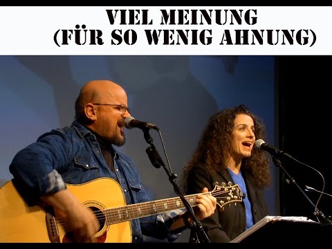 VIEL MEINUNG (für so wenig Ahnung) - Liveversion | BLUATSCHINK