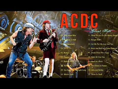 A.C.D.C Greatest Hits Full Album 2022 - Top 20 Best Songs Of A.C.D.C