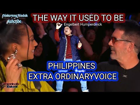 THE WAY IT USED TO BE (ENGELBERT HUMPERDINCK) AMERICAN'S GOT TALENT TRENDING AUDITION PARODY.