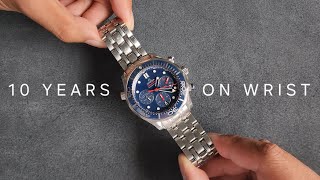 The Watch of A Police Officer - Omega Seamaster Chronograph