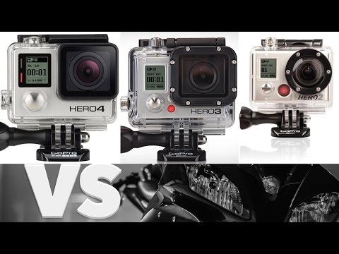 Gopro Hero 4 Balck 4K VS Hero 3 VS 2 Review & Is There A Difference?