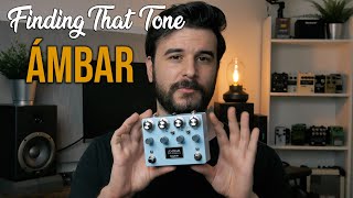 ¡JOHN MAYER IN A BOX! Finding That Tone - ÁMBAR | Dual Overdrive Demo