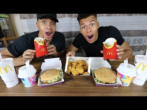 MC DONALDS MENÜ CHALLENGE | Kelvin und Marvin