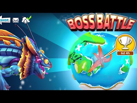 Cosmic Alan vs Colossal Squid !!! - Hungry Shark World