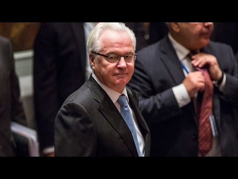 Russia's UN ambassador Vitaly Churkin dies at 64