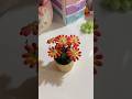 DIY Cotton Buds Flowers Shorts Viralvideo Diy
