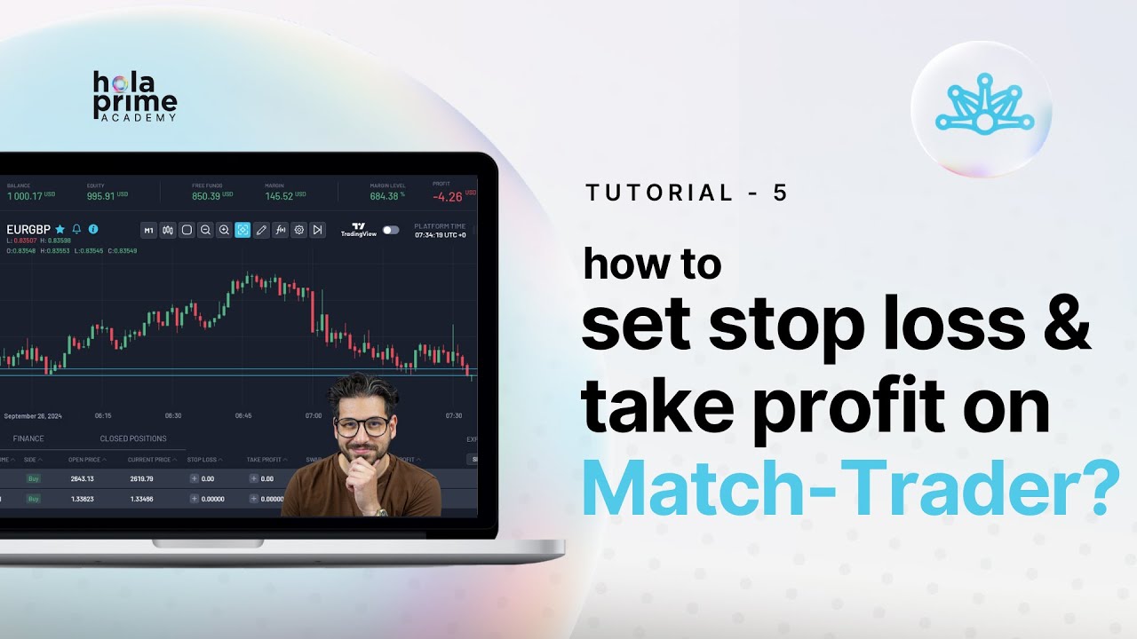 So legen Sie Stop-Loss und Take-Profit bei Match Trader fest | Hola Prime