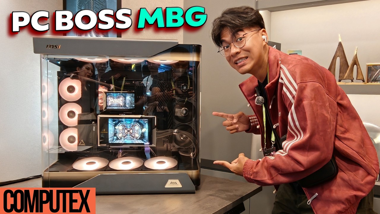 MSI x Frieren, Monitor PRO MAX, Mini PC Ryzen AI 300! MSI Computex 2026