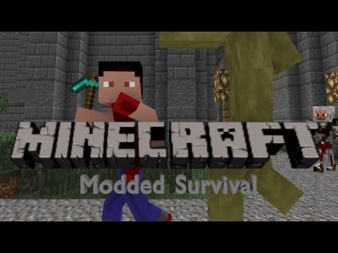 Minecraft Modded Let's Play Ep. 60 Two Bosses One Episode