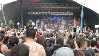 Rob Zombie Opening song Were An American Band 4-27-2014 Welcome to Rockville