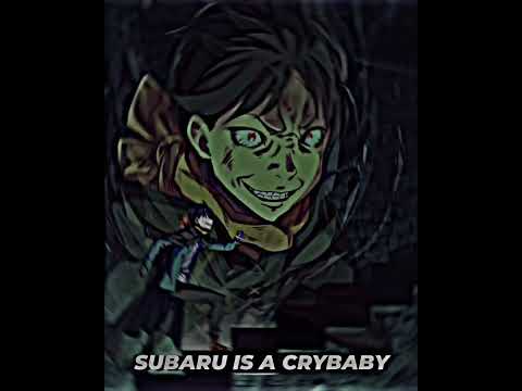 Subaru edit #rezeroedit #rezero #animeedit #anime #edit #fy #foryou #fyp