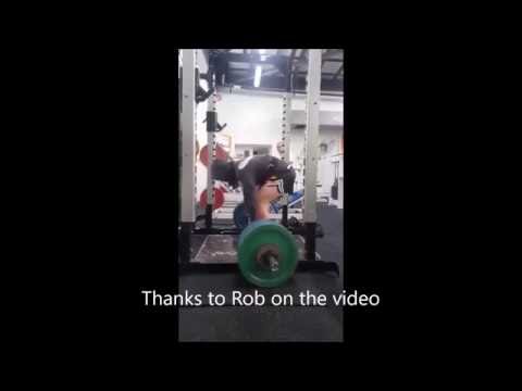 Deadlift 205kgs The Active Lifestyle - James Schofield