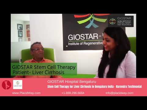Narendra's Testimonial on Stem Cell Therapy for Liver Cirrhosis at GIOSTAR, Bengaluru