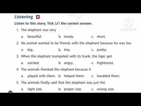 Class 3 LISTENING ACTIVITY