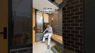 Unik Nih Rumah Desain Langka Dilahan 77meter Doang😱