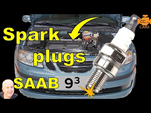 How to replace Saab 9-3 spark plugs | EASY how to