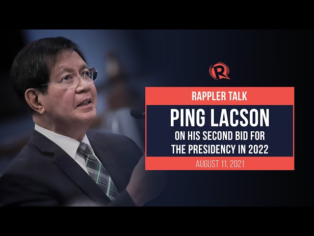 Lacson launches second presidential bid in home ground Cavite