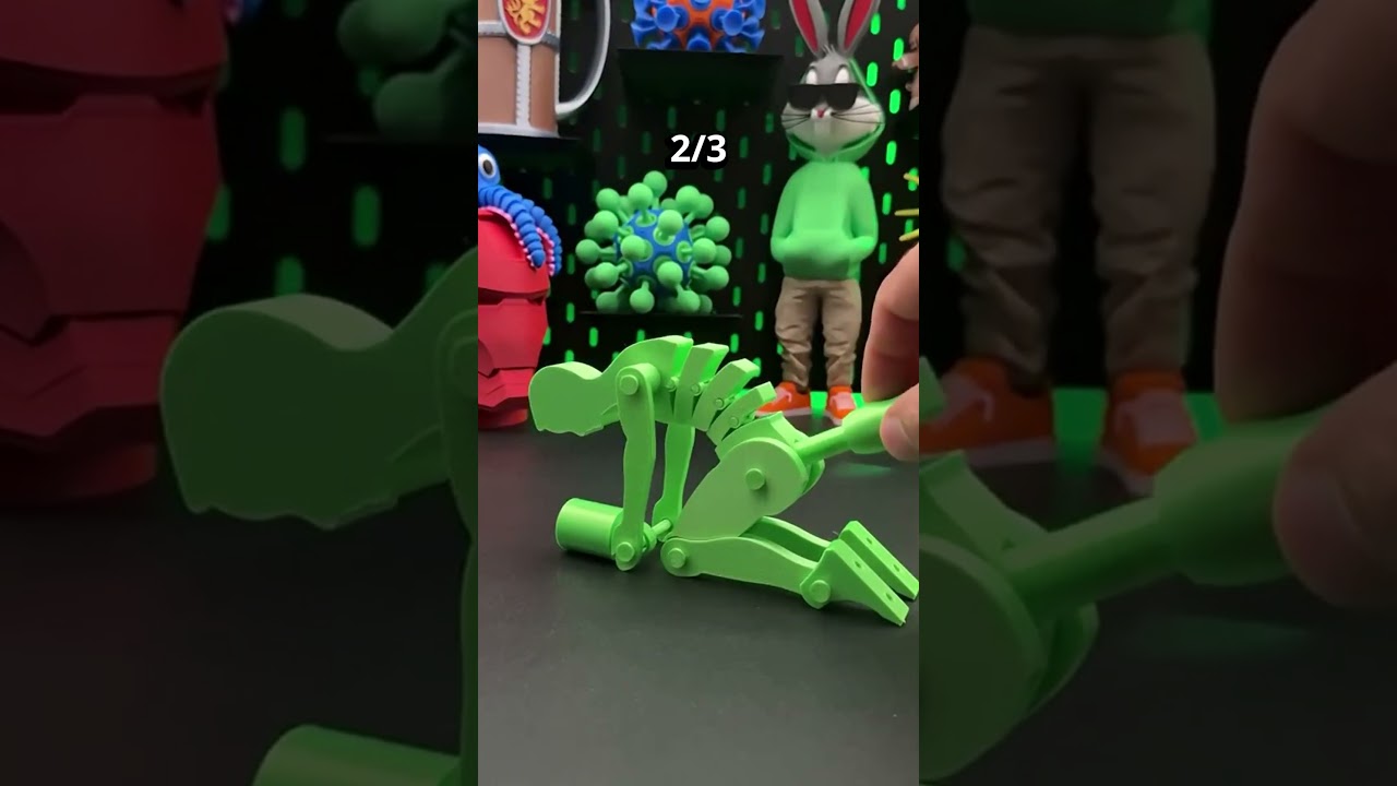 3D Printed Funny Stuff 2025  #3dprinting  #timelapse  #bambulab