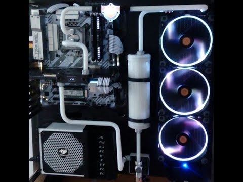 Thermaltake Core P5 Custom Water Cooled PC Build