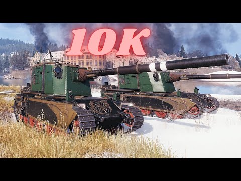 FV4005 Stage II  10K Damage  World of Tanks Replays