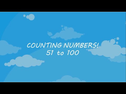 Learning Numbers (Count 51 to 100)
