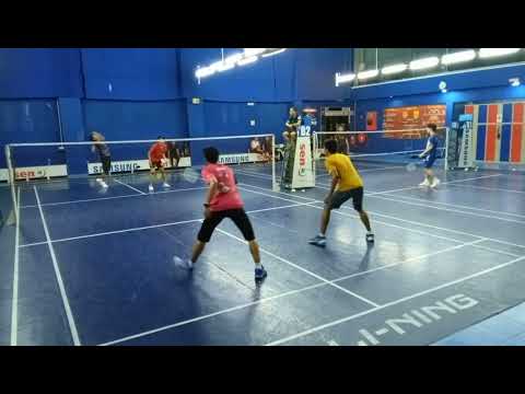 Badminton MuhibbahTeam Men's Double Sparring - Bilal / Shahrizal Vs Azmir / Irfan