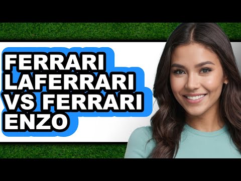 Ferrari LaFerrari vs Ferrari Enzo - Which is Better?