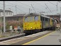 Intermodal Trains at Penrith - Class 86s Nos 86614 ...