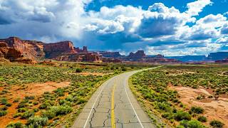 Scenic Drive from Canyonlands Needles District to Moab, Utah | 4K HDR